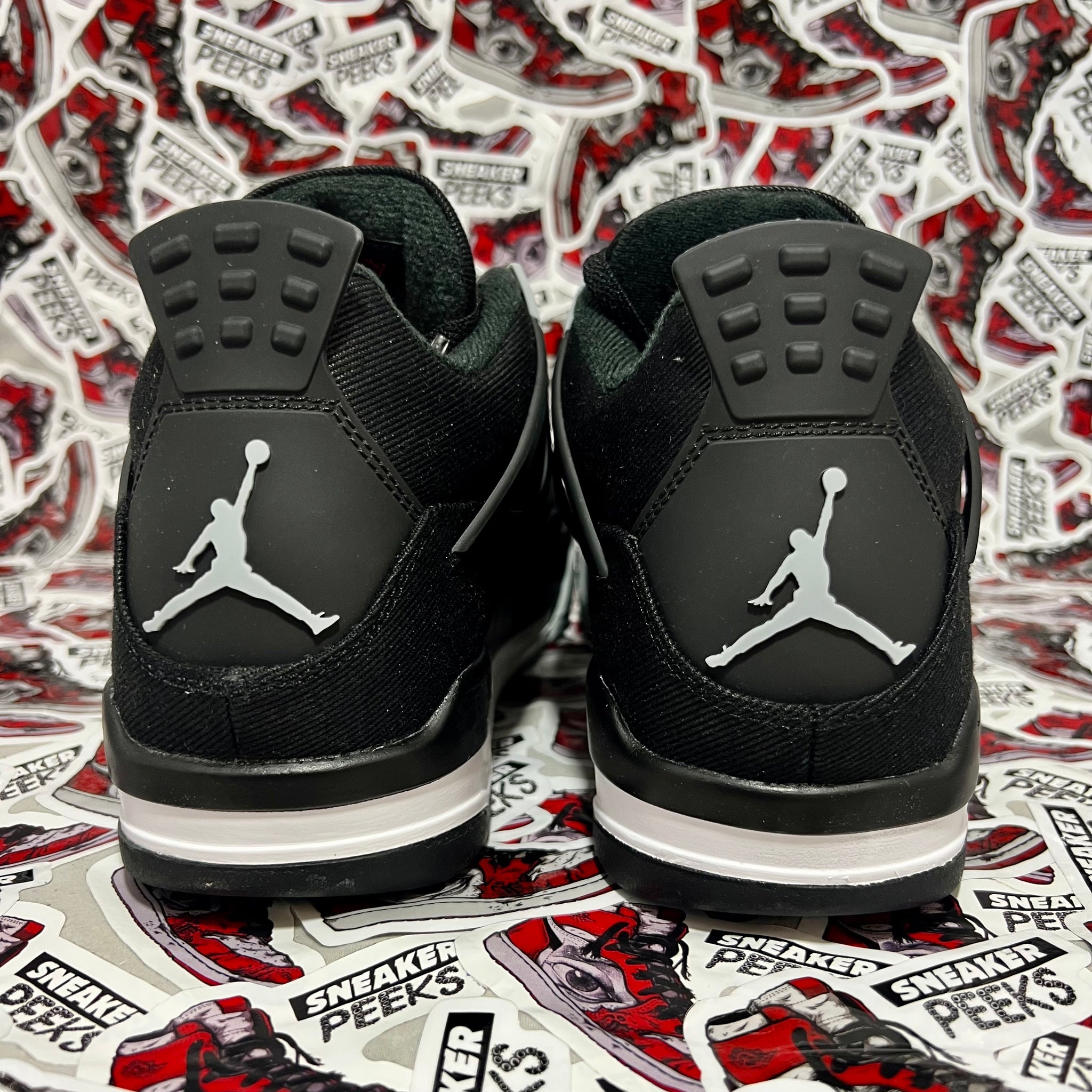 Jordan 4 Retro “Black Canvas”